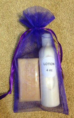 Purple Gift Bag - Goat Milk Etc.