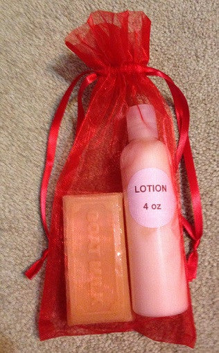 Red Gift Bag - Goat Milk Etc.
